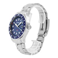 Orologio Montblanc Uomo 1858 GMT Automatic Date in Acciaio 129616 - 129616